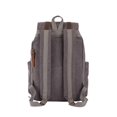 thumbnail image 5 of KAUKKO Vintage Casual Canvas and Leather Rucksack Backpack, 1Grey, 5 of 5