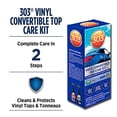 thumbnail image 2 of 303 Convertible Vinyl Top Cleaning and Care Kit - Cleans And Protects Vinyl Tops - Includes 303 Tonneau Cover And Convertible Top Cleaner 16 fl. oz. + 303 Automotive Protectant 16 fl. oz., (30510), 2 of 5