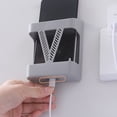 thumbnail image 1 of Boovnll Mobile Phone Charging Bedside Placing Rack Fixed Sticking Wall Mounting No Punch Holes Place Phone Multifunctional Device, 1 of 6