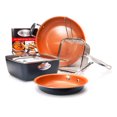 thumbnail image 1 of Gotham Steel Tastic Bundle 7 Piece Cookware Set Titanium Ceramic Pan, Copper, 1 of 4