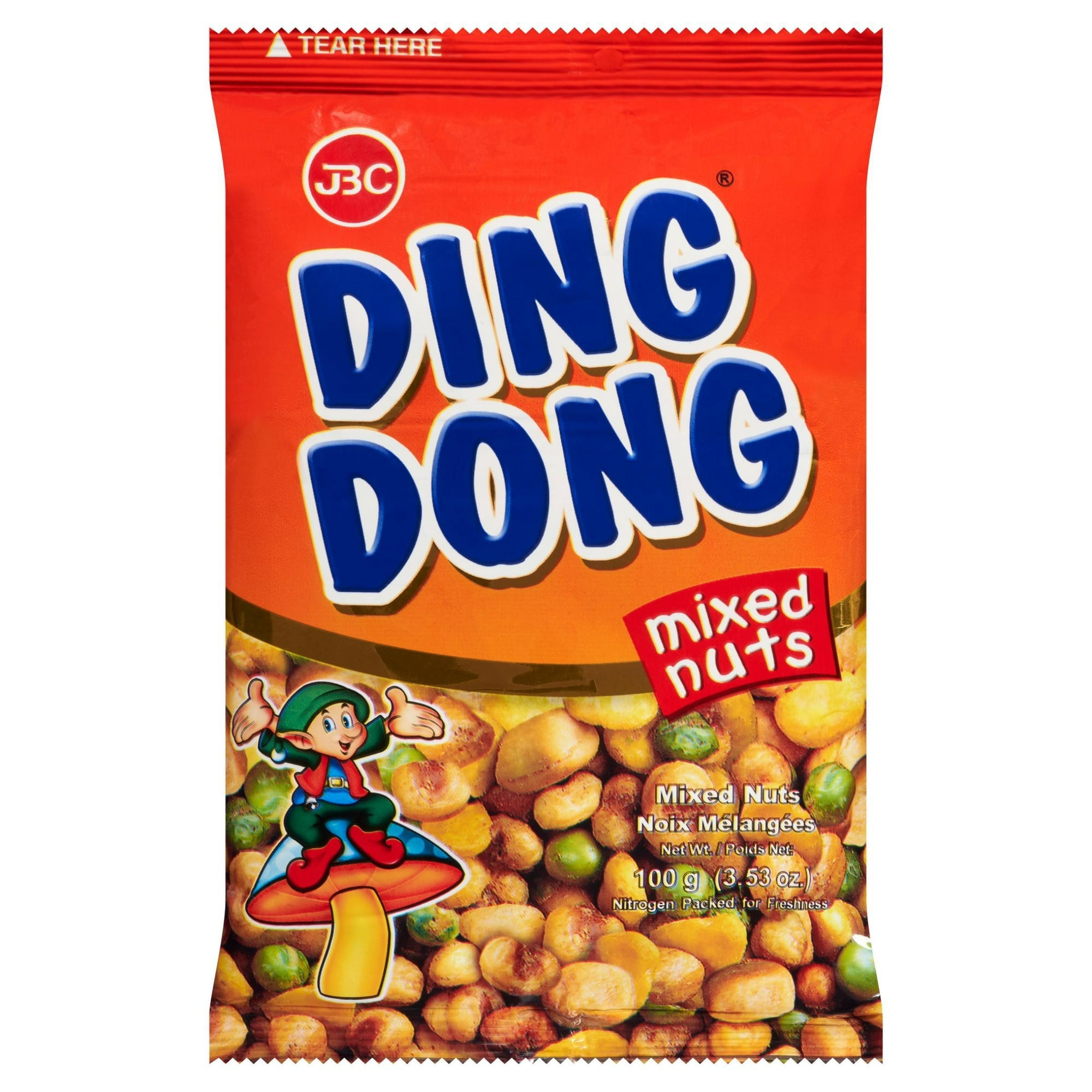 Ding Dong Mixed Nuts 100g per Bag