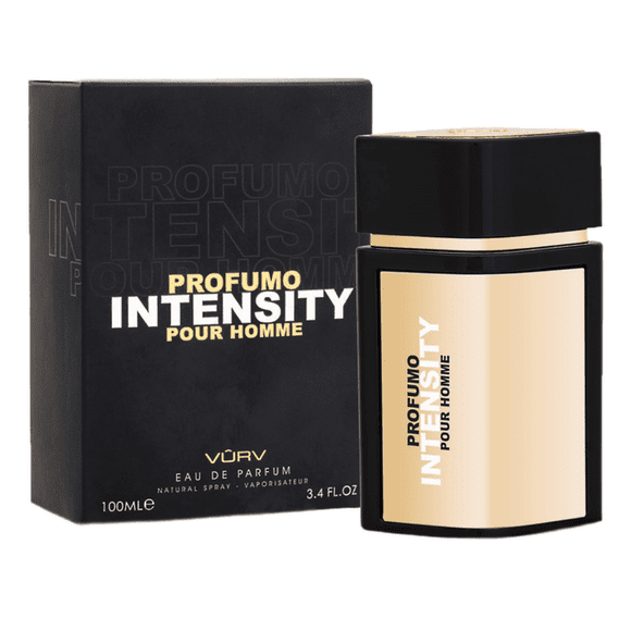 Vurv Profumo Intensity pour Homme Eau de Parfum Vaporisateur 3.4 oz / 100 ml