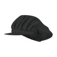 thumbnail image 2 of TOPTIE Short Brim Chef Hat for Women - Adjustable, Breathable Hair Net for Kitchen Cooking, Food Service, Working-Black, 2 of 8