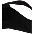 thumbnail image 3 of Playtex Secrets 4513 Feel Gorgeous Embroidered Underwire Bra, Size 38DD Black & Warm Steel Embroidery, 3 of 6