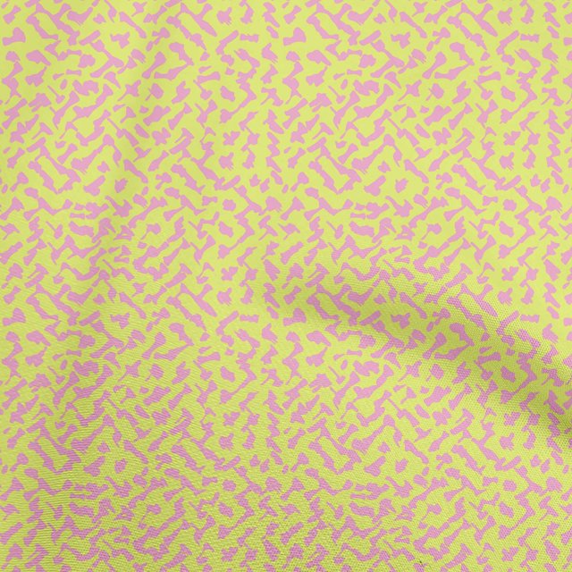 oneOone Silk Tabby Yellow Fabric Block Dress Material Fabric Print Fabric By The Yard 42 Inch Wide-S2