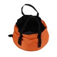 thumbnail image 1 of Collapsible Bucket, Collapsible Wash Container Reusable Durable Multi Purpose Universal Wear   For Hiking Army Green,Black Green,Orange,Blue,Camouflage, 1 of 8