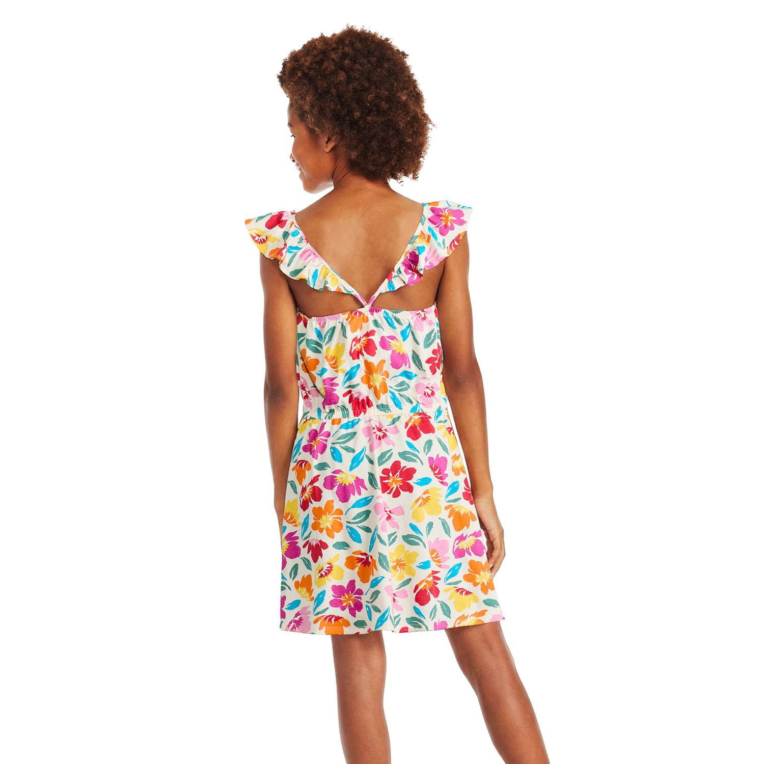 George Girls' Ruffle Strap Dress