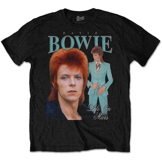 David Bowie T-Shirt Unisexe Hommage à Life on Mars