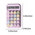 thumbnail image 3 of HOARBOEG Cute Calculator Small Portable Scientific Calculator For Students 10 Digits Mini Body Plastic Keys Non-slip Bottom Pad Clear Keys Clearance Sale, 3 of 8