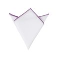 thumbnail image 1 of INSPIRE CHIC Men's Pocket Square Cotton Handkerchiefs for Suits Jacket Lilac One Size, 1 of 4