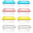 thumbnail image 4 of Hinati Clearance Sales Today Mini Sealed Box Plastic Small Fresh Keeping Box Clear Organizers and Storage Bins , Stackable Storage Containers for Kitchen Pantry Organization and Storage, 4 of 9