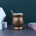 thumbnail image 1 of Glass&Bottle Stainless Steel Lightweight Handy Cup - Functional Practical Mate Tea Cup for Everyday Use, 1 of 5