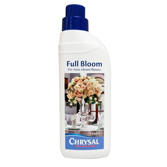 Chrysal Full Bloom Nourriture Liquide pour Fleurs - pour des Fleurs Plus Vibrantes Bouteille de 500 ml