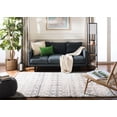 thumbnail image 4 of SAFAVIEH Berber Merlin Geometric Fringe Shag Area Rug, 4 of 7