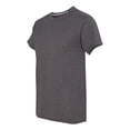 thumbnail image 2 of Hanes Adult X-Temp Unisex Performance T-Shirt, S, Charcoal Heather, 2 of 3