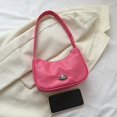 thumbnail image 3 of Sacs Hobo pour Femmes Légers, Sacs à Main Mode, Pochette Unie (Vert), 3 of 10