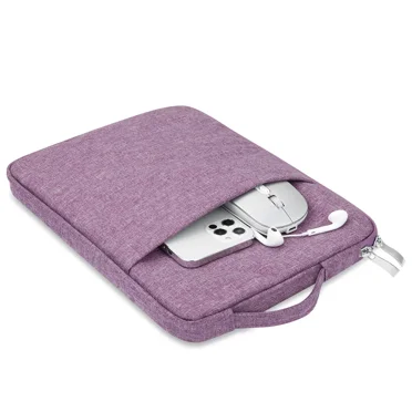 Handbag Sleeve Case for OnePlus Pad 2023 11.6 inch Shockproof Pouch Cover for OPPO Pad 2 11.6'' Tablet Storage Bag with Pockets Purple OnePlus Pad Go 11.3