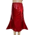 thumbnail image 2 of Robes Grande Fille Jupe Plissée Métallique Brillante Robe de Danse de Ballet Robe de Jeu de Rôle Vêtements pour Enfants Robe Fille Vêtements Taille 8-9T, 2 of 4