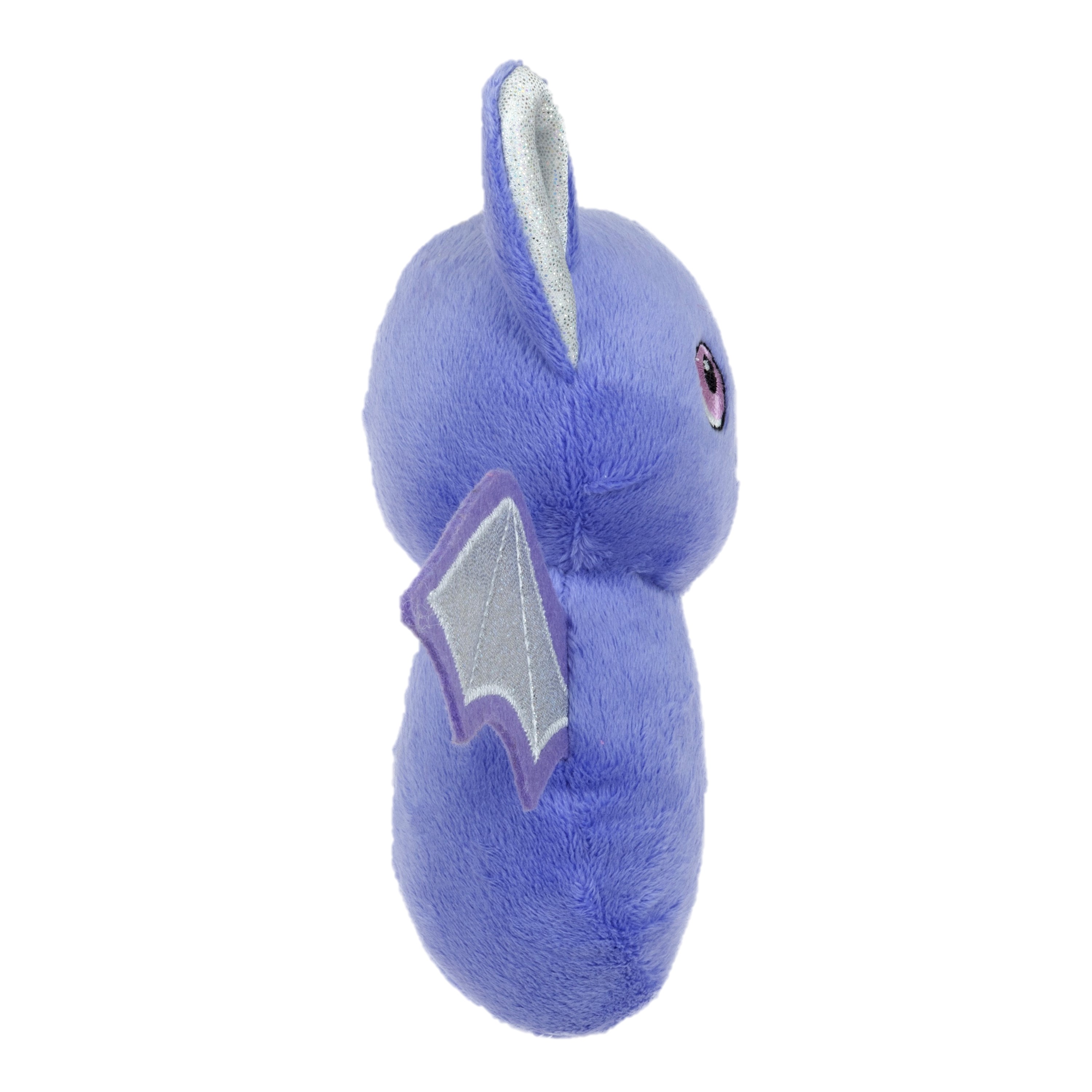 Vibrant Life Halloween Jouet pour chien en peluche grinçante de 6.5 pouces, Chauve-souris violette