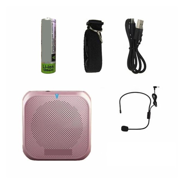 Voice Sound Audio Amplifier Bullhorn Megaphone Shop Loudspeaker For Portable Loud Speaker With Wired Microphone