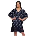 thumbnail image 1 of Moomaya Robe Courte de Caftan de Plage, Robe de Couverture Imprimée, Kaftan pour Femmes, Tenue de Plage, Couverture, 1 of 4