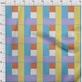 thumbnail image 4 of oneOone Polyester Spandex Light Blue Fabric Geometrical Sewing Craft Projects Fabric Prints By Yard 56 Inch Wide, 4 of 4