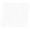 thumbnail image 3 of Clear Adhesive Pockets for Label Holder with Strong Backing Ideal for Office Organization White 40 Sets, 3 of 8