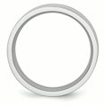 thumbnail image 2 of Cobalt Sterling Silver Inlay Satin 8mm Flat Band Size 12.5, 2 of 6