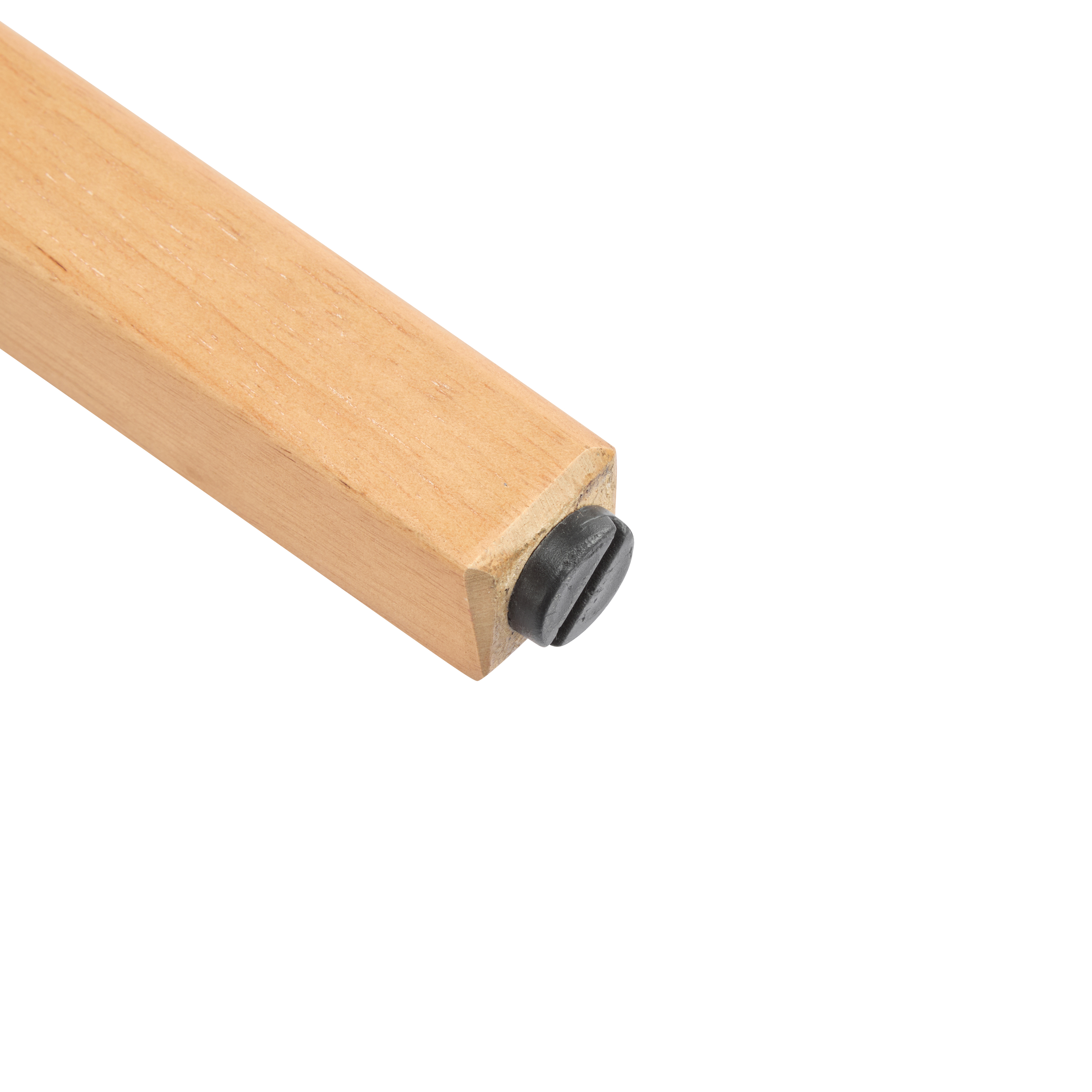 Ensemble de 2 tabourets de bar en bois Tatti de Noble House, revêtement beige, naturel et beige