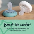thumbnail image 3 of Tommee Tippee Breast-Like Pacifier, Skin-Like Texture, Symmetrical Design, BPA-Free Binky, 0-6m, 4-Count, 3 of 6