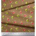 thumbnail image 2 of Soimoi Velvet Fabric Straw & Juice Beverages Fabric Prints by Yard 58 Inch Wide, 2 of 3