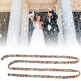 thumbnail image 2 of Chaîne de Décoration de Vêtements de Mariage, 1 Yard 3 Rangs Strass Coupe Chaîne Chaîne Strass Installation Sans Effort, 2 of 8