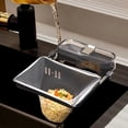thumbnail image 2 of Binwennn Kitchen Filter Rack Suction Cup Leftovers Blocking Dishwashing Basin Kitchen Waste Drain Rack Soup Containers with Lids for Lunch Food Storage Glass Lunch Containers for Hot Food Pantry for, 2 of 6