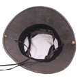 thumbnail image 2 of Mens Bucket Cap With Adjustable Strap Sun Protection Breathable Fisherman Hat For Outdoor Hiking, 2 of 4