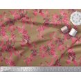 thumbnail image 3 of Soimoi Rayon Fabric Wildflower Floral Print Sewing Fabric Yard 42 Inch Wide, 3 of 3
