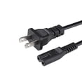 thumbnail image 1 of axGear 2-Prong AC Power Cord Cable For Laptop Notebook Power Adapter, 1 of 3