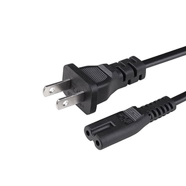 axGear 2-Prong AC Power Cord Cable For Laptop Notebook Power Adapter