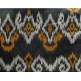 thumbnail image 4 of oneOone Georgette Viscose Fabric Diamond & Swirl Ikat Printed Fabric 1 Yard 42 Inch Wide, 4 of 4