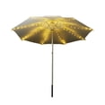 thumbnail image 3 of Mistaha Colorful LED Sun Umbrella Lights with Remote Control and Lithium Battery Solar Power - White 1.2m 104 Lights - Decorative Festival Tent String Lights - Adjustable Clip - Eight Function Modes, 3 of 6