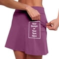 thumbnail image 4 of Jupe-short Taille Mi-Haute pour Femmes avec Poches - Jupe-Short Décontractée Active Deux Pièces, 4 of 7