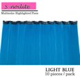 thumbnail image 2 of Colored Highlights Straight/Curly Clip in Hair Extensions Synthetic Hair in Multiple Colors, 2 of 6