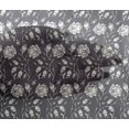 thumbnail image 4 of oneOone Viscose Chiffon Fabric Leaves & Floral Block Printed Craft Fabric BTY 42 Inch Wide, 4 of 4