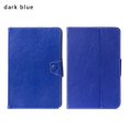 thumbnail image 1 of Étui Universel pour Tablette 7 8 9 10,1 Pouces à Rabat avec Support, Couverture pour iPad Samsung Huawei Lenovo Android PC Rigide, Étui de Protection pour Tablette Bleu Foncé Universel 10 Pouces, 1 of 6