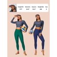 thumbnail image 2 of Women's Swimming Pants High Waisted Beatch Leggings Sun Protection, 2 of 6