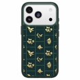 thumbnail image 1 of OtterBox Symmetry Clear MagSafe Case w/Camera Control Golden Bloom (Green) for iPhone 17 Pro, 1 of 4