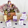 thumbnail image 3 of TONIFUL 3/8 Inch x 100yds Purple Satin Ribbon Thin Solid Fabric Ribbons Roll for Gift Wrapping Invitation Floral Hair Balloons Craft Sewing Party Wedding Popsicles Decoration Valentine's Day Bouquet, 3 of 6