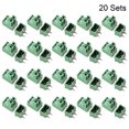 thumbnail image 2 of Unique Bargains 2-Pin 5.08mm Pas à Angle Droit PCB Connecteur de Borne de Vis 20Sets, 2 of 6