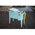 thumbnail image 3 of Permasteel Patio Cooler 80QT, 100 Cans - Turquoise, 3 of 4
