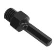 thumbnail image 2 of Hex Shank Connecting Converter, Alloy Steel Hex Shank Connecting Rod Adapter Rustproof High Hardness Robust Wear Resistant  For Woodworking 5/8-11in, 2 of 8