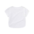 thumbnail image 4 of Cethrio Hauts à Manches Courtes pour Filles, T-Shirts d'Été en Coton Col Rond Blanc Taille 6-7 T, 4 of 7